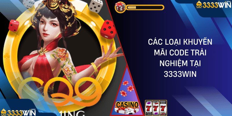 khuyến mãi code trải nghiệm 3333win 02